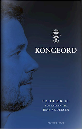 Kongeord. Bogomslag. Politikens Forlag.